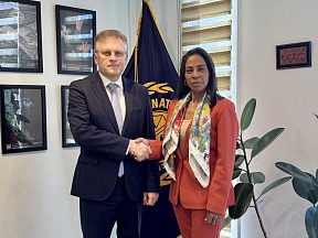 On the meeting of Permanent Representative of Russia to ISA Mr. Sergey Petrovich and Secretary-General of the Authority Ms. Leticia Carvalho