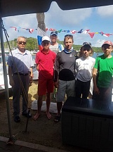 Ambassador V.Vinokurov meets with russian participants of the 2019 Optimist World Championship