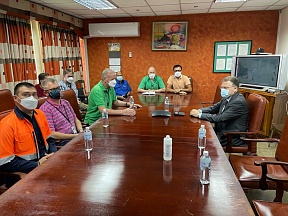 On August 19, 2021, Ambassador Extraordinary and Plenipotentiary of the Russian Federation to Jamaica H.E. Mr. S.Petrovich met with the Managing Director of “Windalco” (UC RUSAL) Mr. L.Stavitskiy. On August 19, 2021, Ambassador Extraordinary and Plenipotentiary of the Russian Federation to Jamaica H.E. Mr. S.Petrovich met with the Managing Director of “Windalco” (UC RUSAL) Mr. L.Stavitskiy.