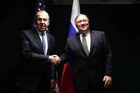 Ответы на вопросы СМИ Министра иностранных дел России С.В.Лаврова перед началом и по итогам встречи с Государственным секретарем США М.Помпео, Рованиеми, 6 мая 2019 года