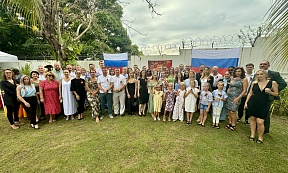 On a solemn event on the occasion of the 79th anniversary of the Victory in the Great Patriotic War
