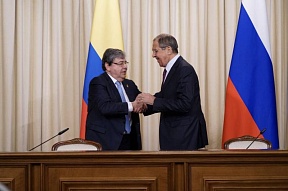 Foreign Minister Sergey Lavrov’s remarks and answers to media questions at a joint news conference following talks with Minister of Foreign Affairs of the Republic of Colombia Carlos Holmes Trujillo, Moscow, June 3, 2019