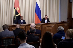  Foreign Minister Sergey Lavrov’s remarks and answers to media questions at a joint news conference following talks with Minister of External Relations of Angola Manuel Domingos Augusto, Moscow, August 26, 2019