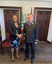 On the visit of  Ambassador of Russia Sergey Petrovich to the Federation of St.Kitts and Nevis