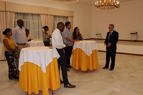 Reception for students and teachers of the first official Russian Language courses, 22 August, 2019