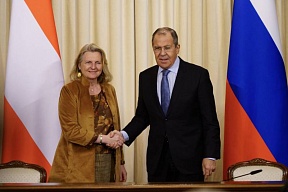 Foreign Minister Sergey Lavrov’s remarks and answers to media questions at a joint news conference following talks with Austrian Federal Minister for Europe, Integration and Foreign Affairs Karin Kneissl, Moscow, March 12, 2019