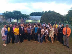  Ambassador of the Russian Federation to Jamaica H.E. V.Vinokurov visited Summertime Russian Language Courses, UWI.