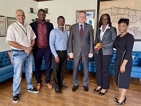 On the meeting between Ambassador of Russia Sergey Petrovich and the editorial staff of the Gleaner